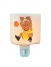 Porcelain Basketball Night Light with Gift Box